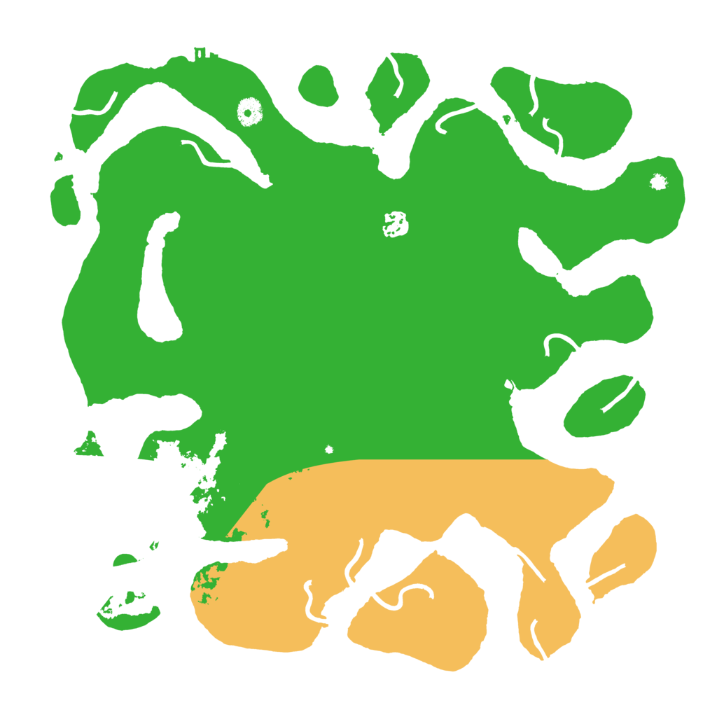 Biome Rust Map: Procedural Map, Size: 4000, Seed: 999294