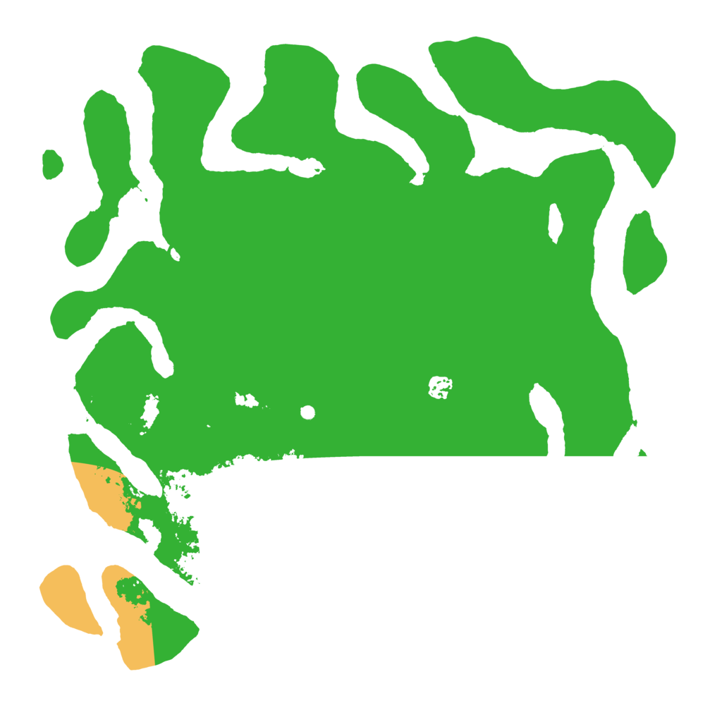 Biome Rust Map: Barren, Size: 4500, Seed: 42412