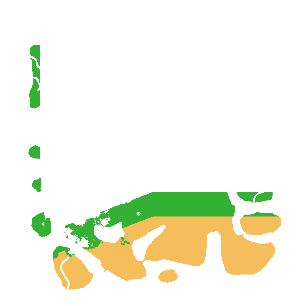 Biome Rust Map: Procedural Map, Size: 4000, Seed: 654849