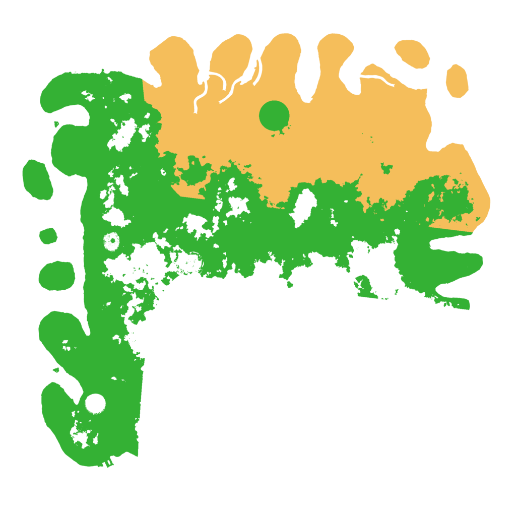 Biome Rust Map: Procedural Map, Size: 4500, Seed: 32412