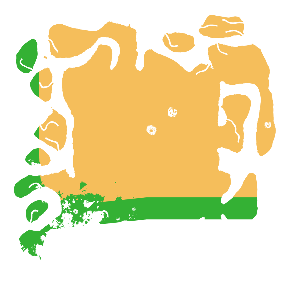 Biome Rust Map: Procedural Map, Size: 4500, Seed: 72412