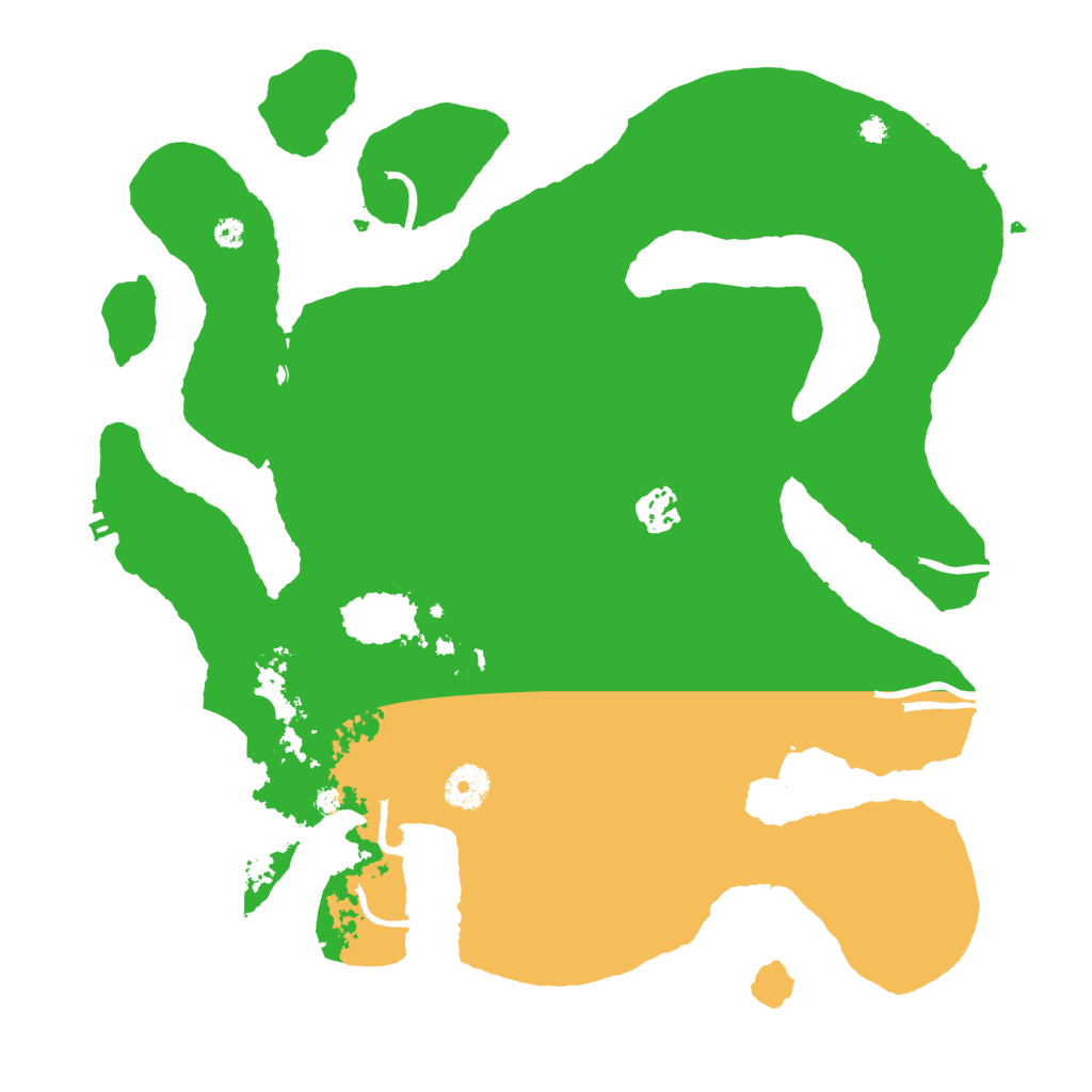 Biome Rust Map: Procedural Map, Size: 3700, Seed: 222851773