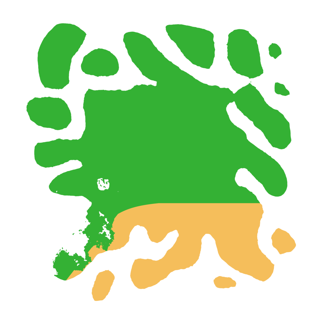 Biome Rust Map: Barren, Size: 3750, Seed: 45804521