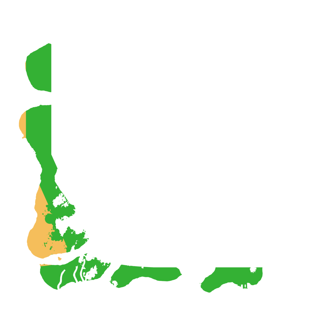 Biome Rust Map: Procedural Map, Size: 4250, Seed: 1994796348