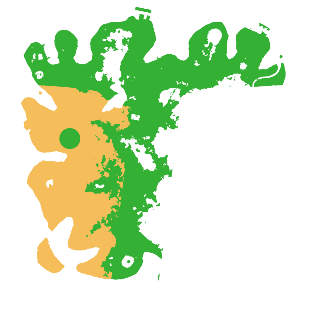 Biome Rust Map: Procedural Map, Size: 4000, Seed: 1248364081