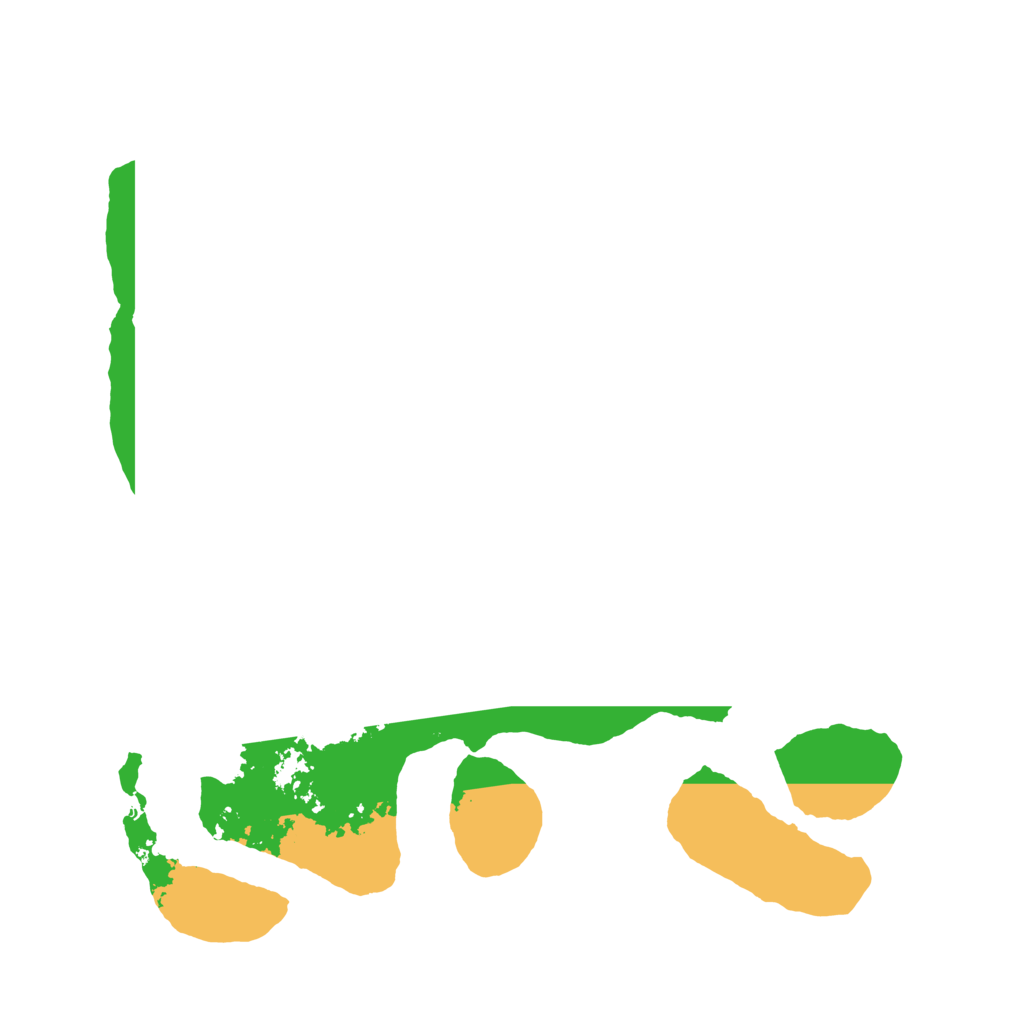 Biome Rust Map: Barren, Size: 3500, Seed: 134650937