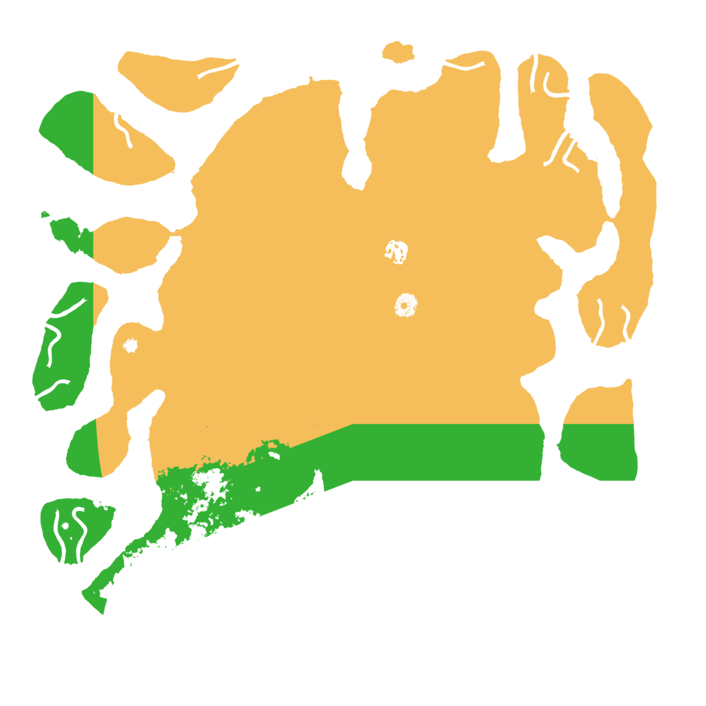 Biome Rust Map: Procedural Map, Size: 4500, Seed: 734218773