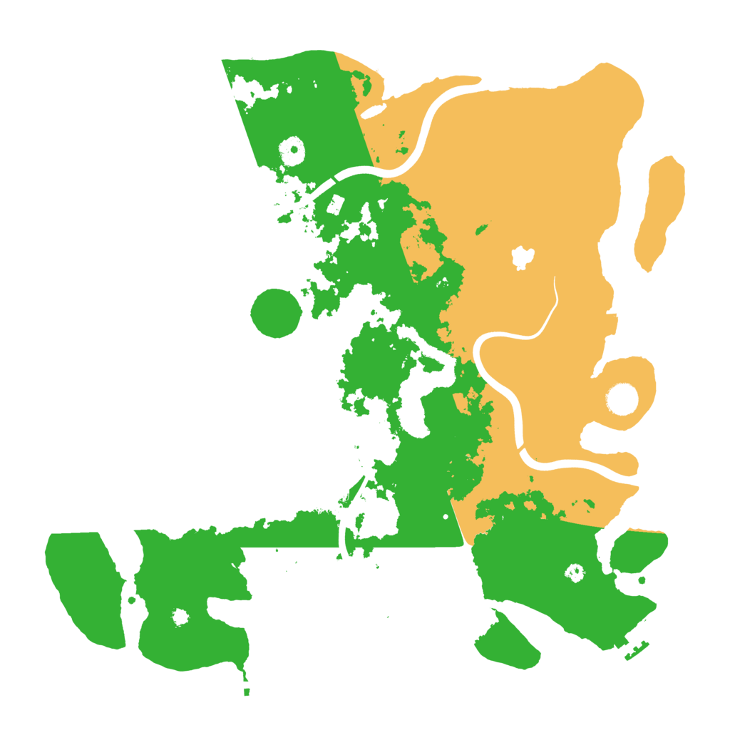 Biome Rust Map: Procedural Map, Size: 4000, Seed: 907854
