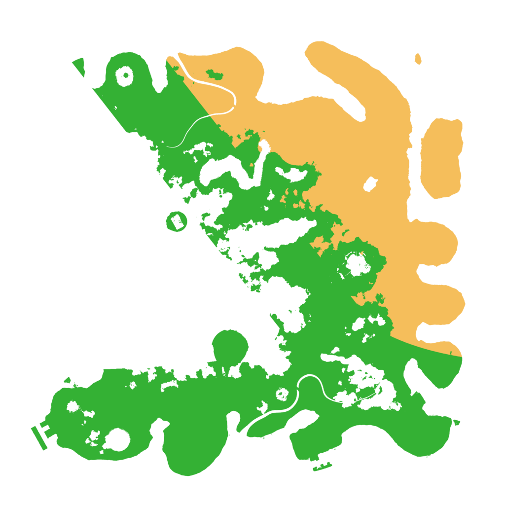 Biome Rust Map: Procedural Map, Size: 4000, Seed: 14101104