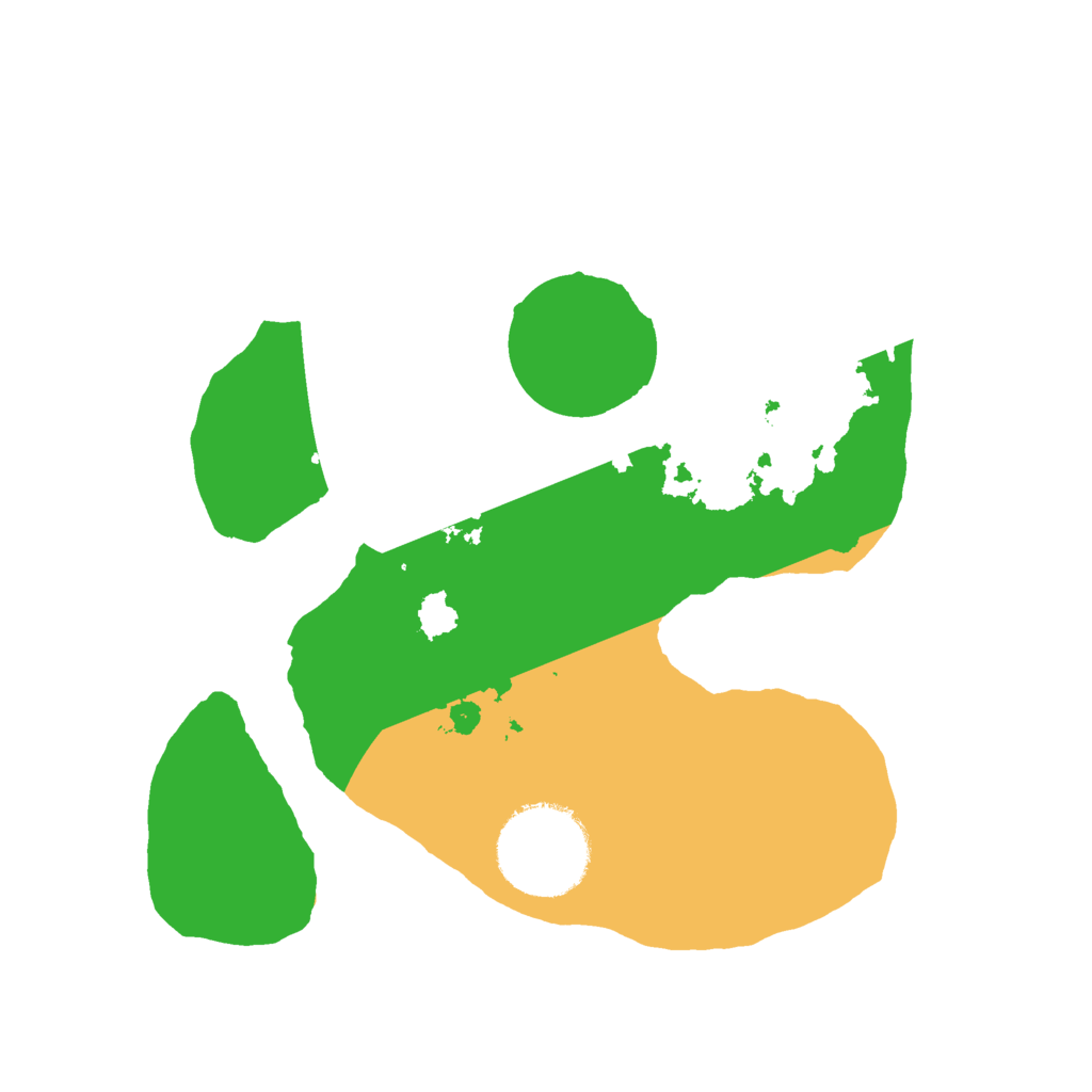 Biome Rust Map: Barren, Size: 2100, Seed: 5