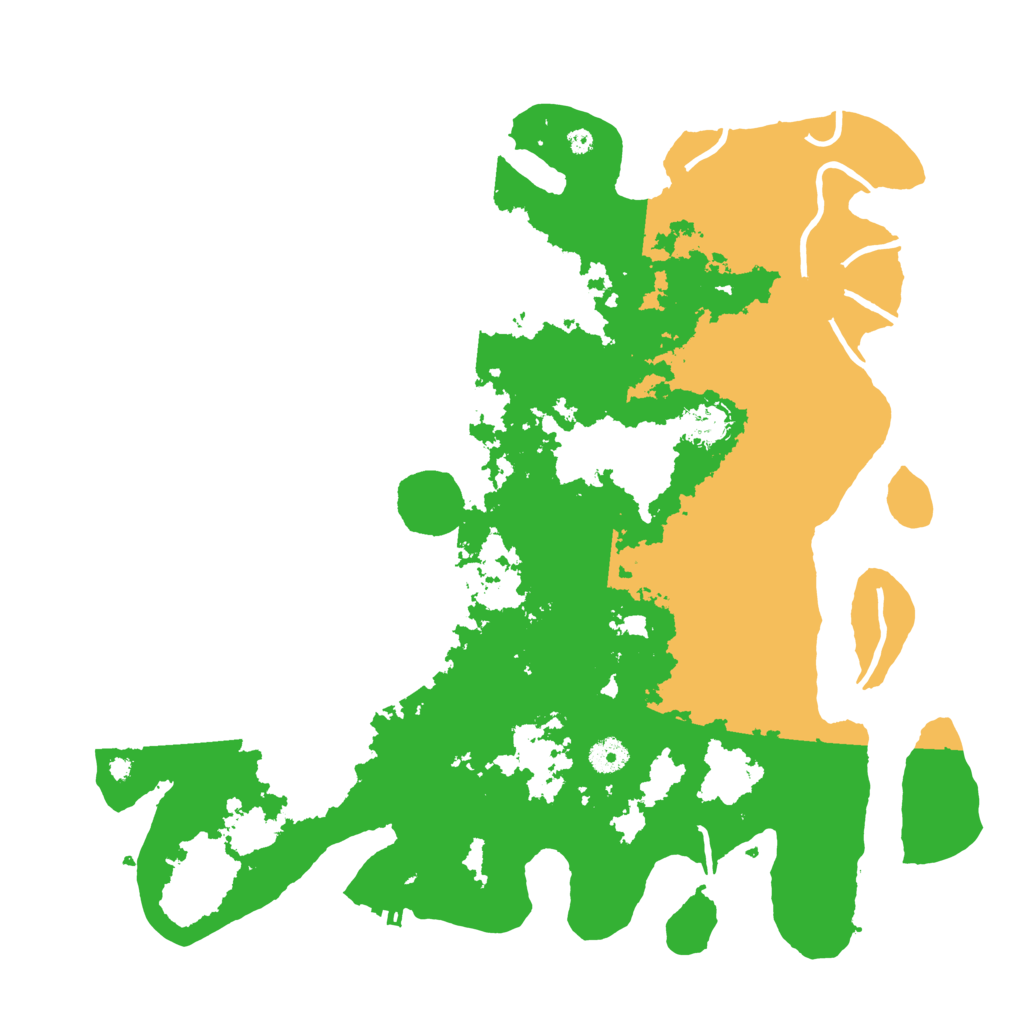 Biome Rust Map: Procedural Map, Size: 4200, Seed: 934