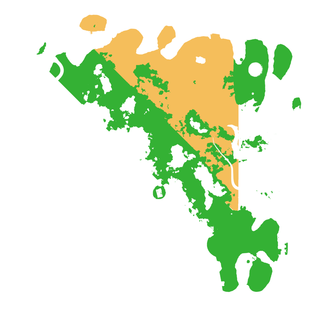 Biome Rust Map: Procedural Map, Size: 4000, Seed: 944855762
