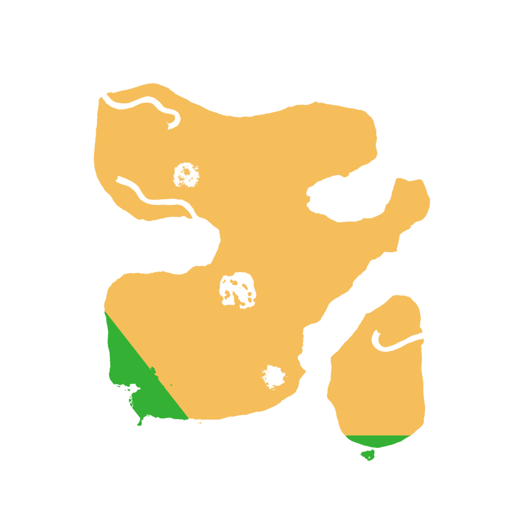 Biome Rust Map: Procedural Map, Size: 2000, Seed: 14101104