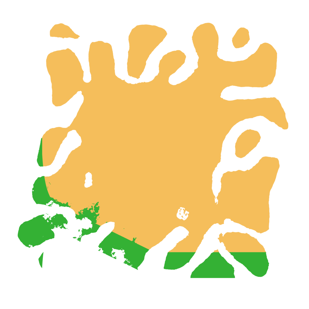 Biome Rust Map: Barren, Size: 3800, Seed: 182