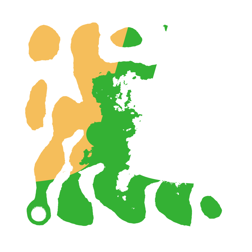 Biome Rust Map: Barren, Size: 3000, Seed: 1758270111