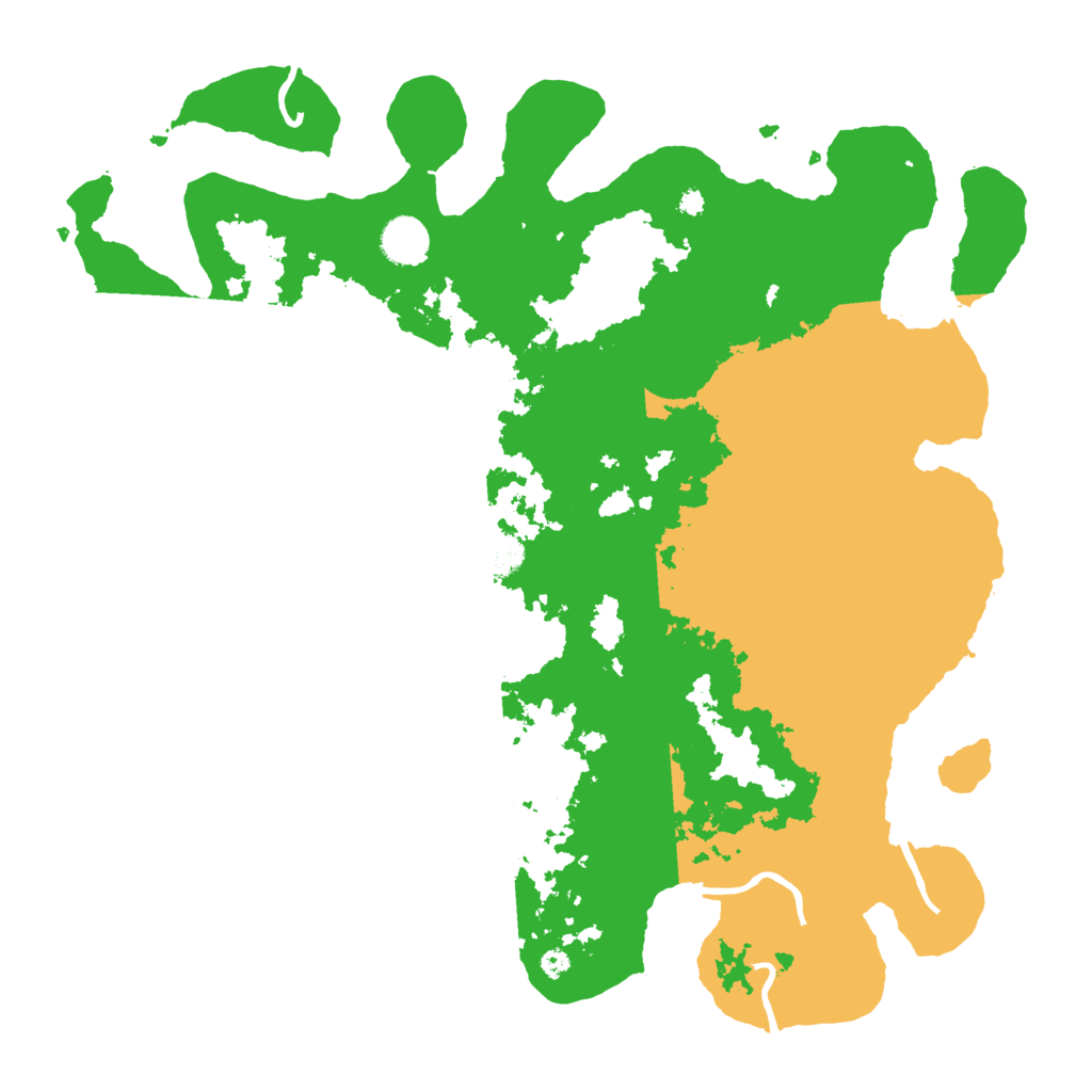 Biome Rust Map: Procedural Map, Size: 4000, Seed: 100