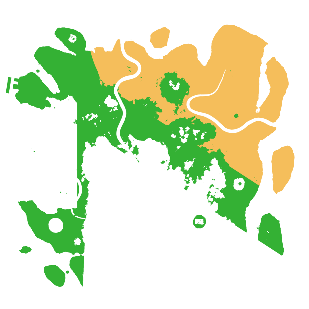 Biome Rust Map: Procedural Map, Size: 3875, Seed: 405951385