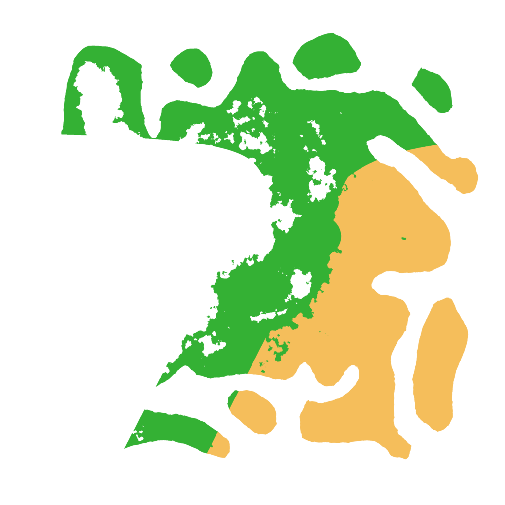 Biome Rust Map: Barren, Size: 3700, Seed: 1950693311