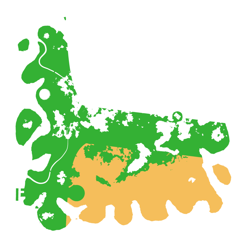 Biome Rust Map: Procedural Map, Size: 4000, Seed: 2147483645