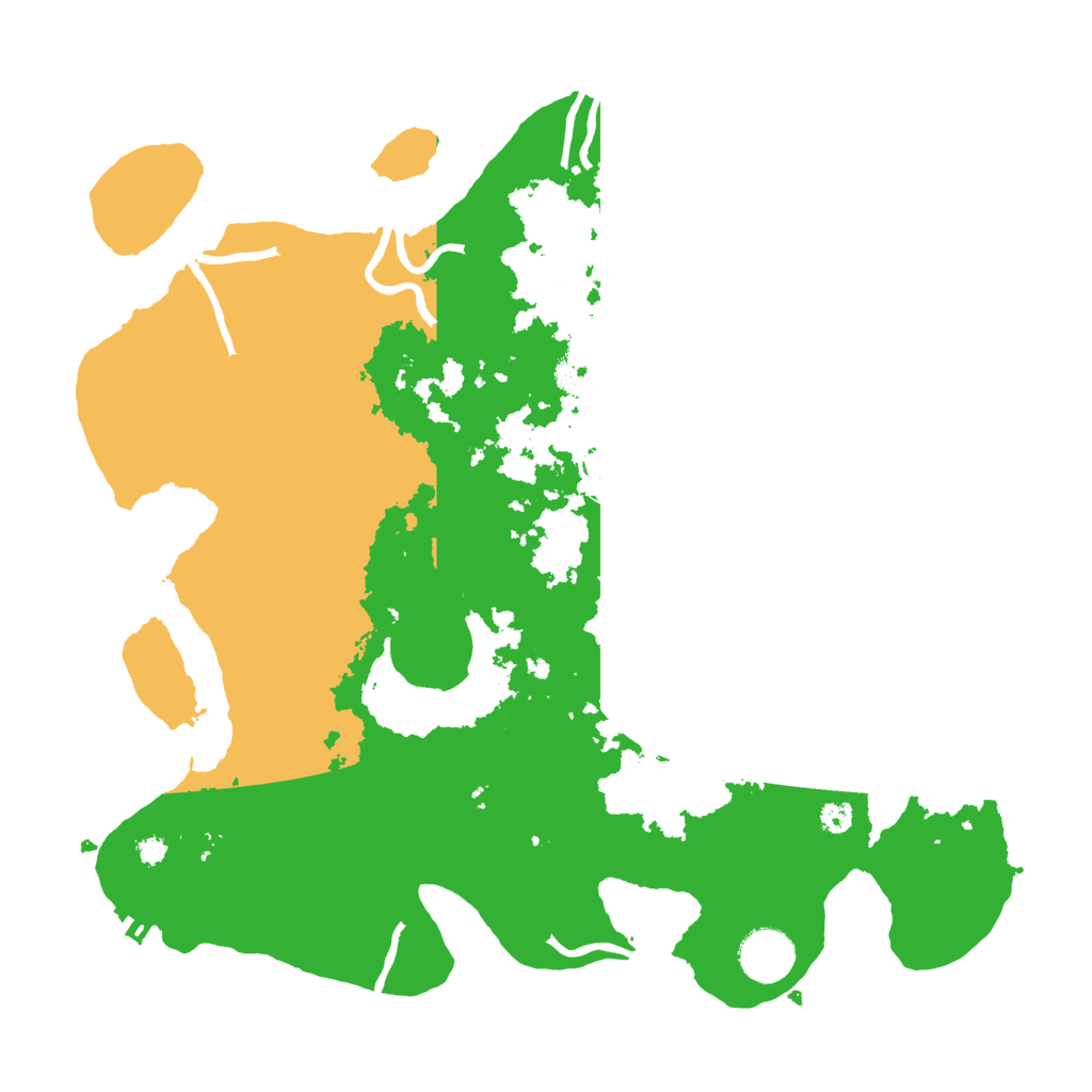 Biome Rust Map: Procedural Map, Size: 3500, Seed: 1579613488