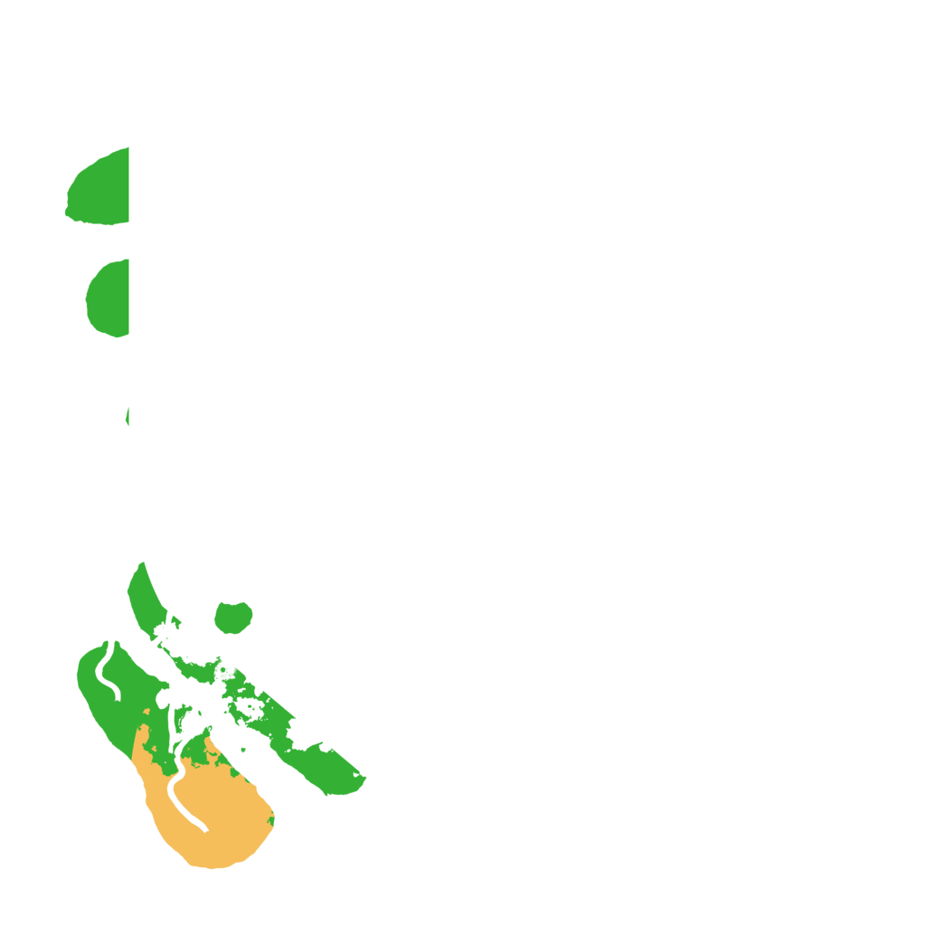 Biome Rust Map: Procedural Map, Size: 3550, Seed: 939816