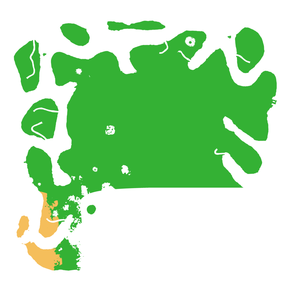 Biome Rust Map: Procedural Map, Size: 4500, Seed: 1222033488