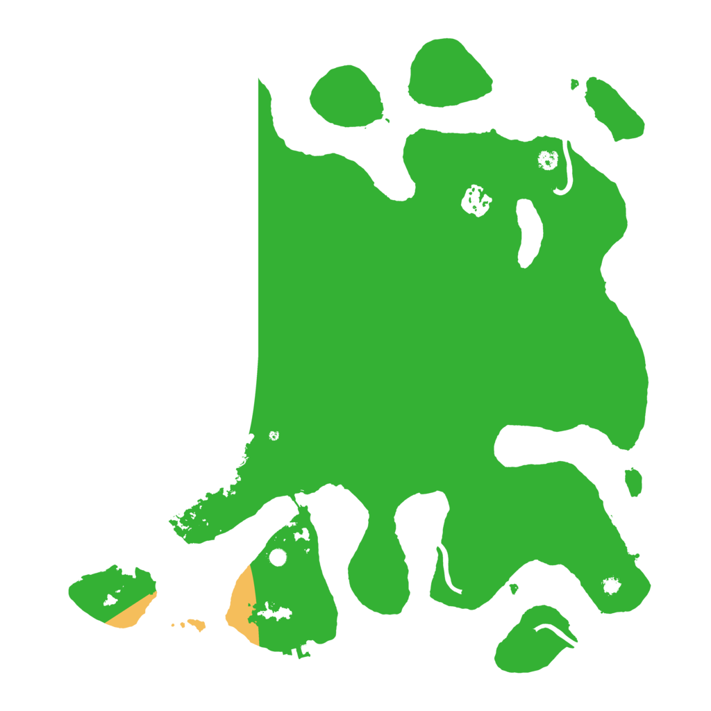 Biome Rust Map: Procedural Map, Size: 3600, Seed: 20221234