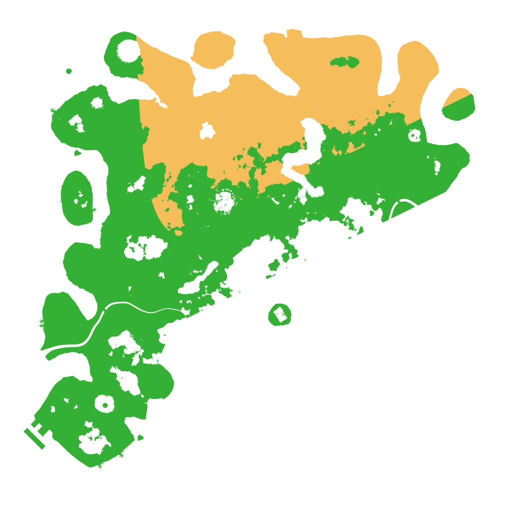 Biome Rust Map: Procedural Map, Size: 4000, Seed: 1654633418