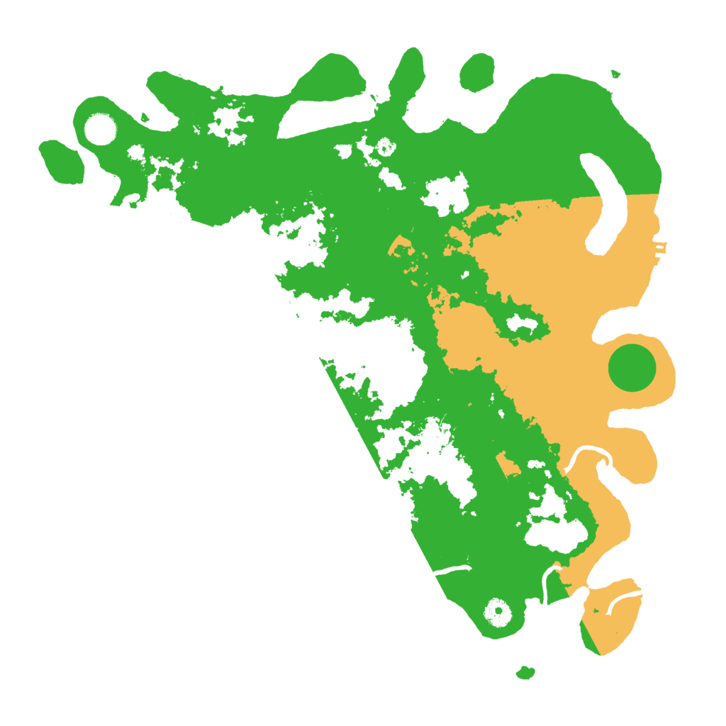 Biome Rust Map: Procedural Map, Size: 4000, Seed: 438714