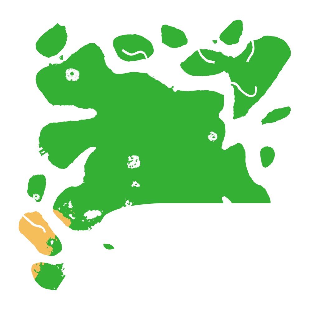 Biome Rust Map: Procedural Map, Size: 3550, Seed: 462992