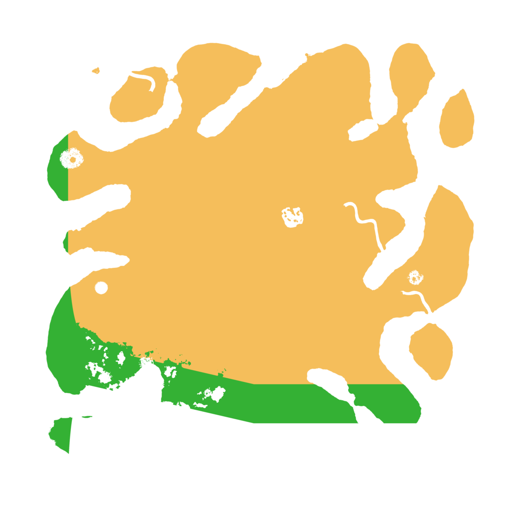 Biome Rust Map: Procedural Map, Size: 3550, Seed: 718394558