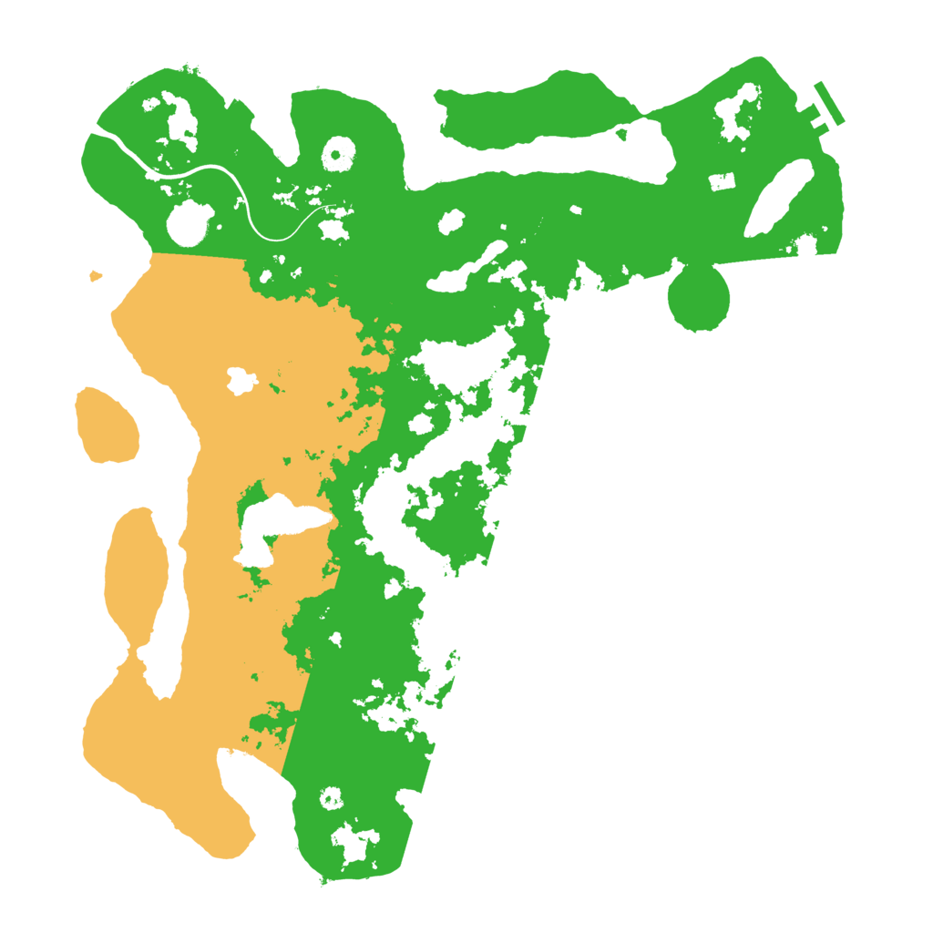 Biome Rust Map: Procedural Map, Size: 4000, Seed: 1532401854