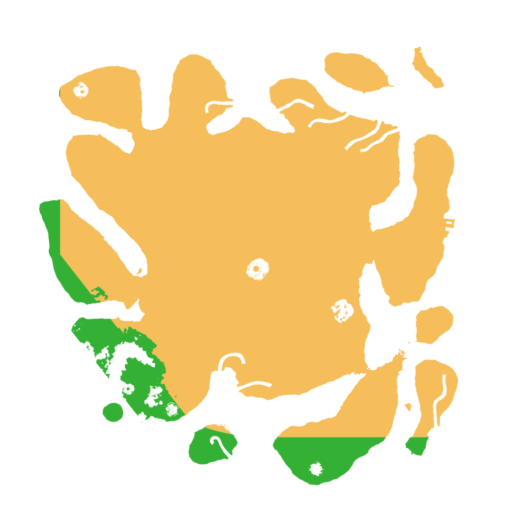 Biome Rust Map: Procedural Map, Size: 3550, Seed: 170580