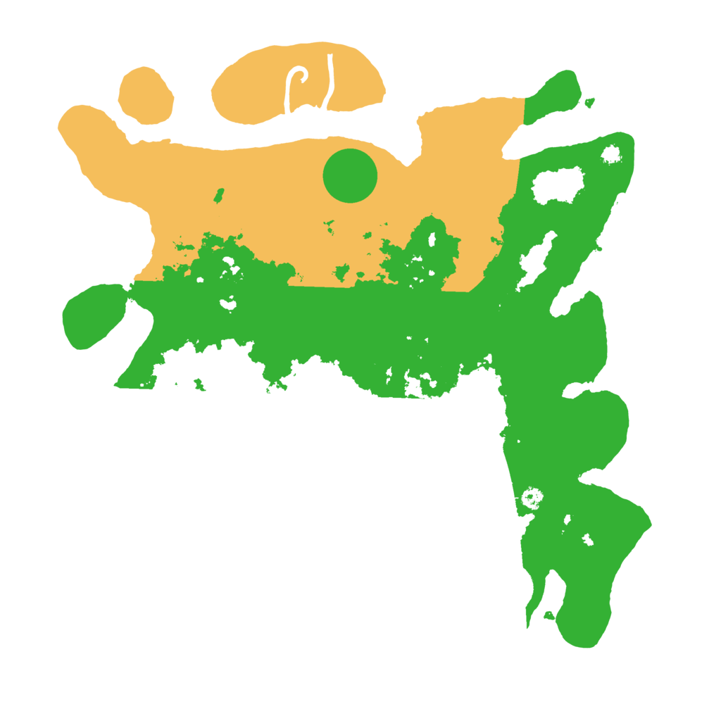 Biome Rust Map: Procedural Map, Size: 3500, Seed: 773416