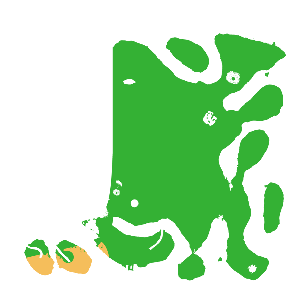 Biome Rust Map: Procedural Map, Size: 3500, Seed: 379372312