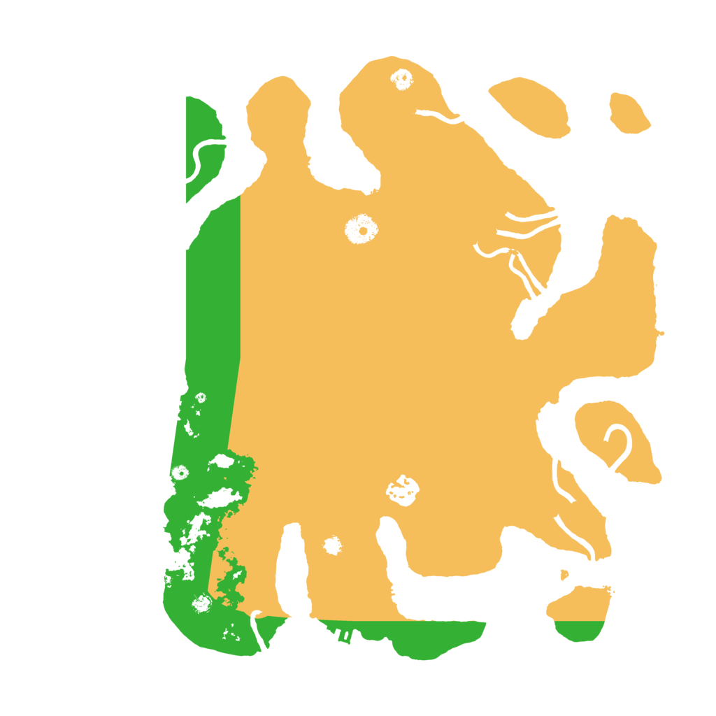 Biome Rust Map: Procedural Map, Size: 3550, Seed: 219386