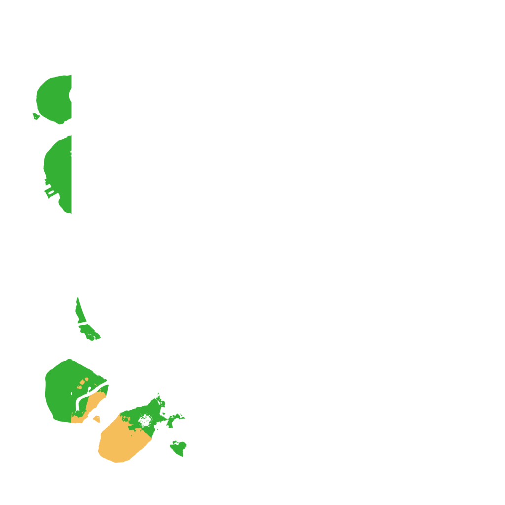 Biome Rust Map: Procedural Map, Size: 3550, Seed: 313509