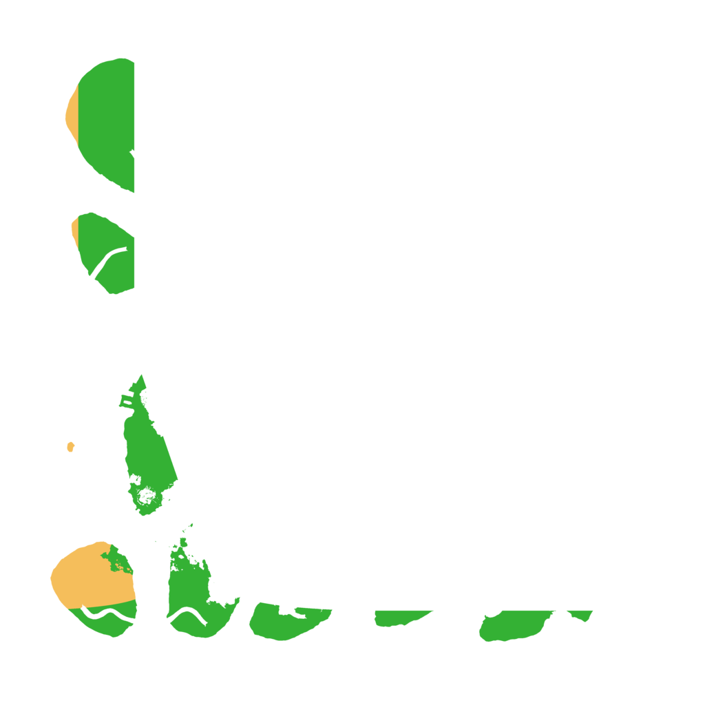 Biome Rust Map: Procedural Map, Size: 3550, Seed: 744833