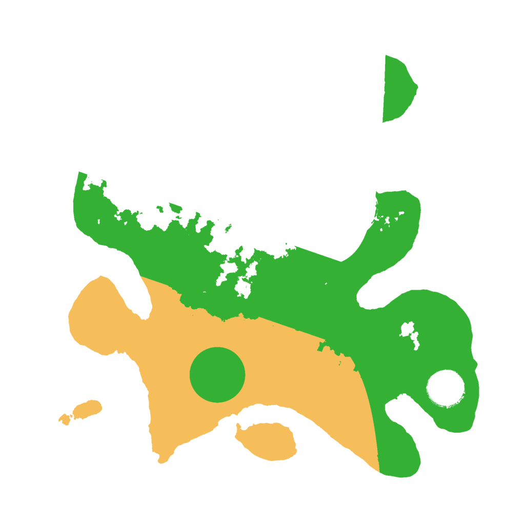 Biome Rust Map: Barren, Size: 2500, Seed: 144228