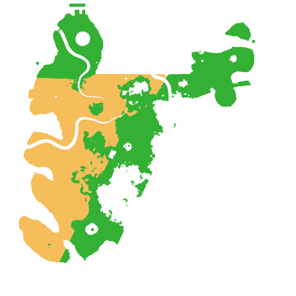 Biome Rust Map: Procedural Map, Size: 3750, Seed: 704736667