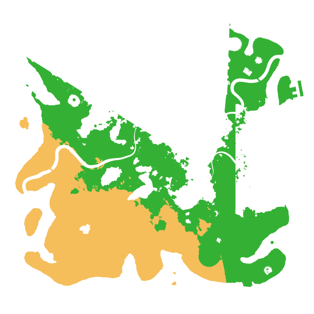 Biome Rust Map: Procedural Map, Size: 4000, Seed: 1307849402
