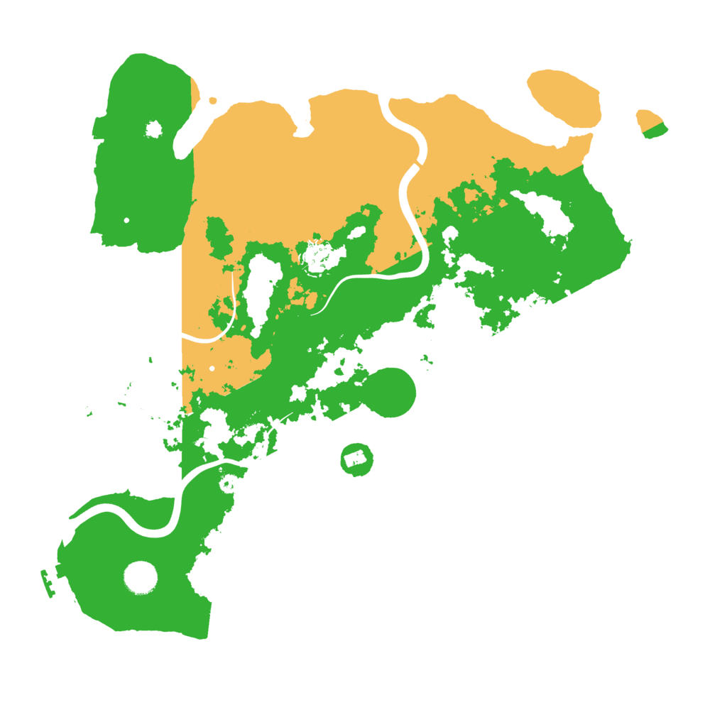 Biome Rust Map: Procedural Map, Size: 3850, Seed: 2140535627