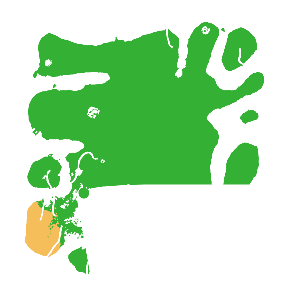 Biome Rust Map: Procedural Map, Size: 3700, Seed: 1916236715