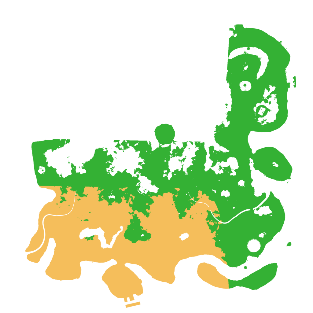 Biome Rust Map: Procedural Map, Size: 4250, Seed: 1828634943