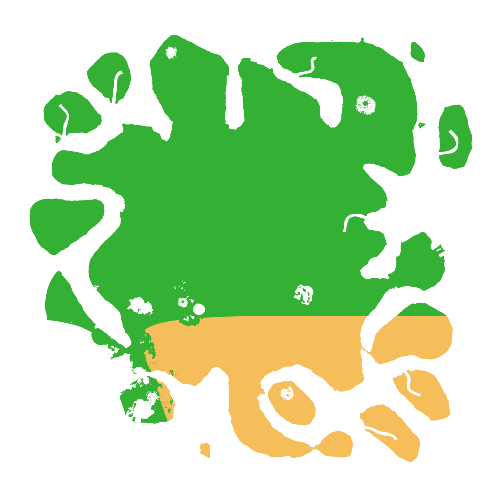 Biome Rust Map: Procedural Map, Size: 3850, Seed: 1250195857