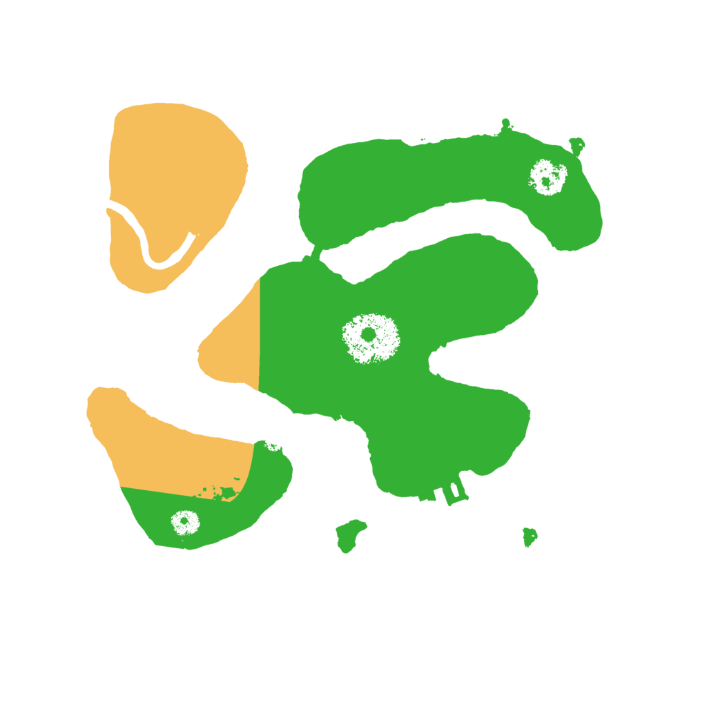 Biome Rust Map: Procedural Map, Size: 2000, Seed: 1667