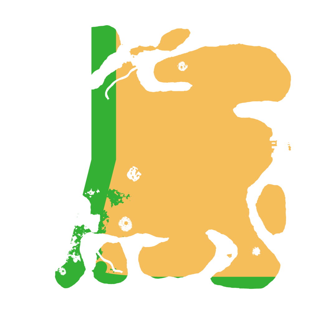 Biome Rust Map: Procedural Map, Size: 3500, Seed: 4456689
