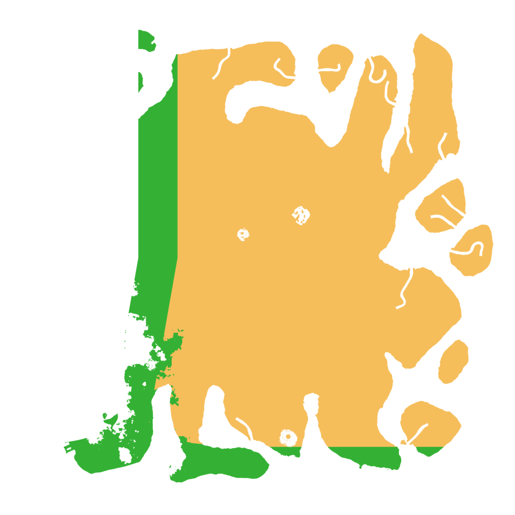 Biome Rust Map: Procedural Map, Size: 4500, Seed: 170000