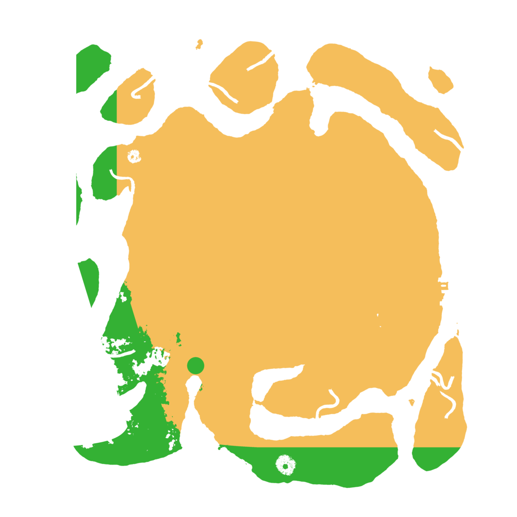 Biome Rust Map: Procedural Map, Size: 4000, Seed: 395670