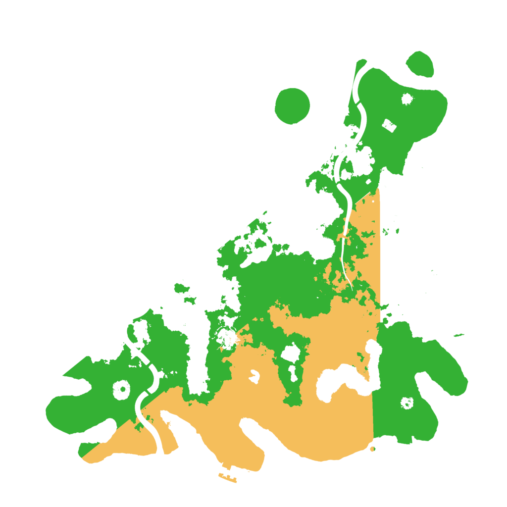 Biome Rust Map: Procedural Map, Size: 4000, Seed: 1269420
